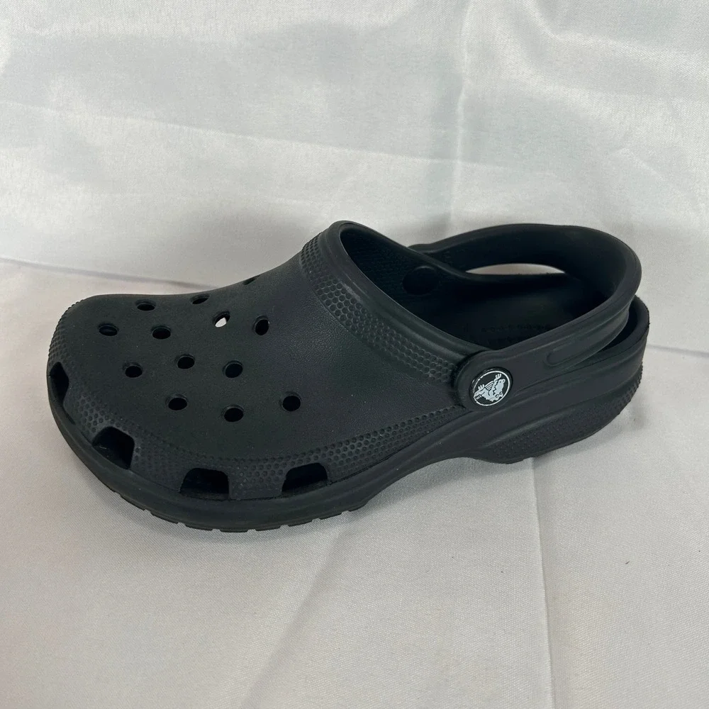 Crocs Classic Clog Black Slip On Comfort Shoes Mens 4 Womens 6